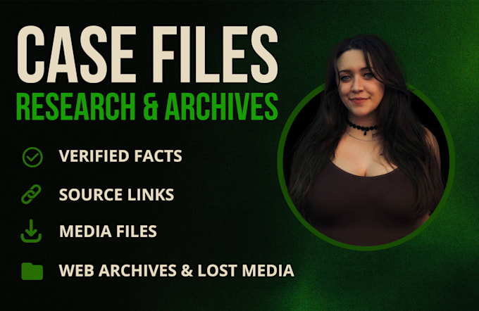 research and build a complete research file