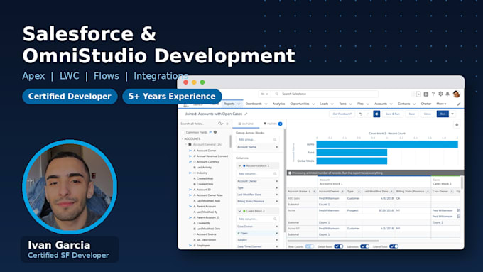 develop salesforce solutions with apex, lwc and omnistudio