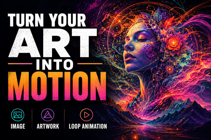 animate your artwork or image