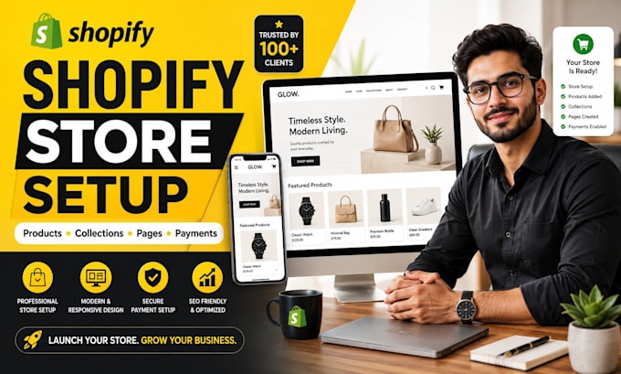 shopify store setup ecommerce website setup online store, shopify store setup