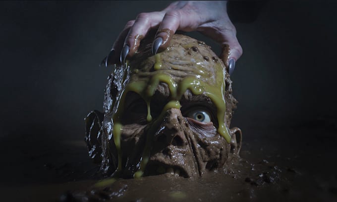 create halloween zombie video intro