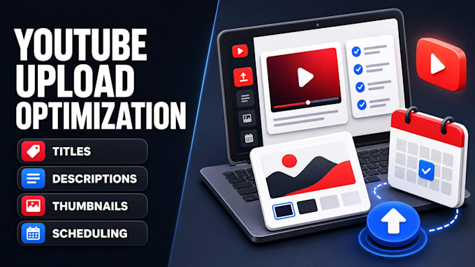 optimize youtube titles descriptions thumbnails and scheduling