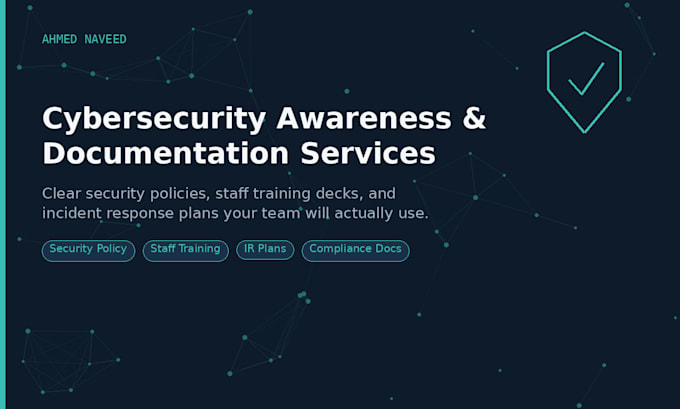 cybersecurity awareness training content and documentation