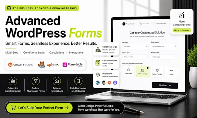 build multi step forms with gravity forms, wpforms, and formidable forms