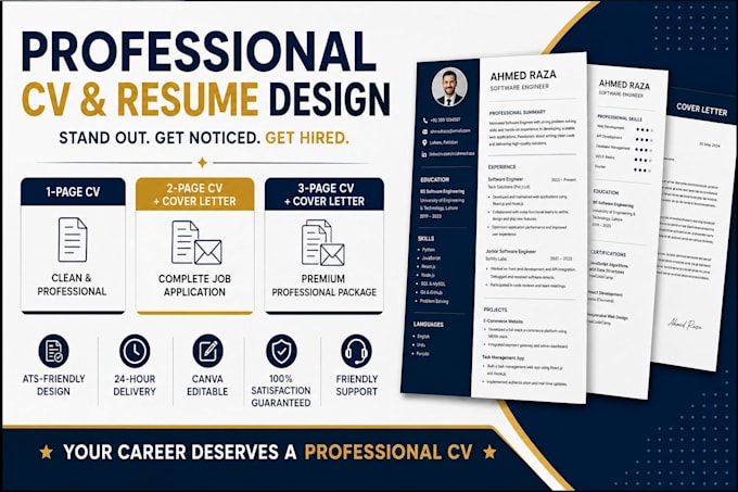 design professional resume and cv writing services