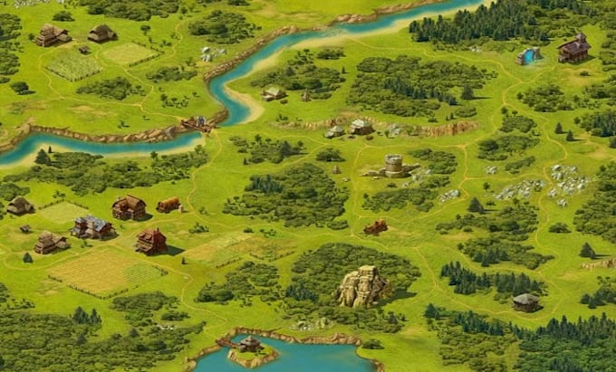 create 3d level game environment game level design in unreal engine, unity blend