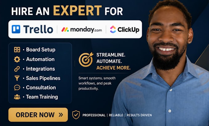 be your trello consultant setup trello project management boards automation