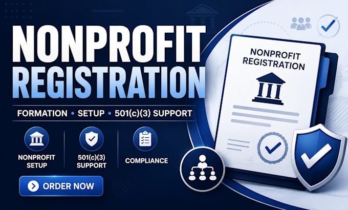 help you with nonprofit registration, formation and setup services