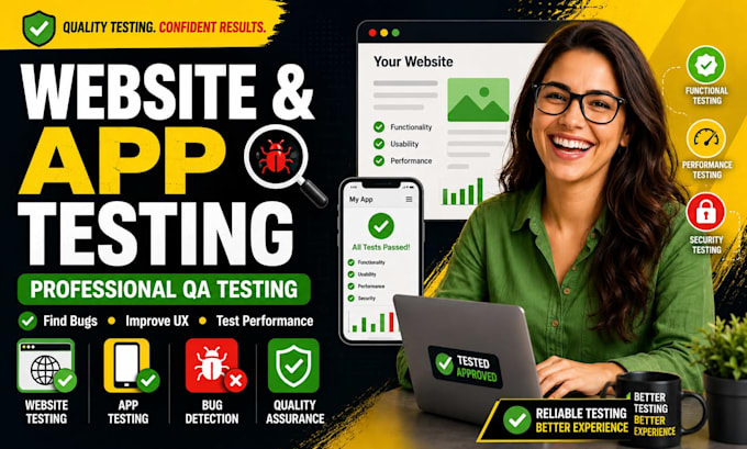 qa test usability manual functionality website testing for 12 testers review