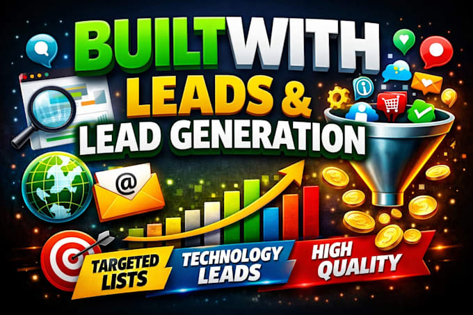 provide targeted builtwith pro leads for b2b lead generation