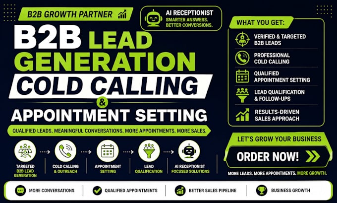 cold calling for website design appointment setting phone caller pipeline sales