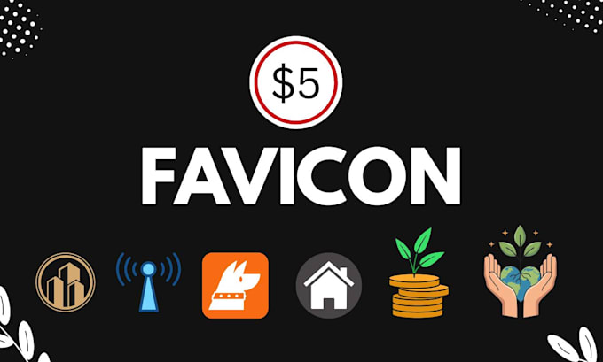 design favicon for your website and brand