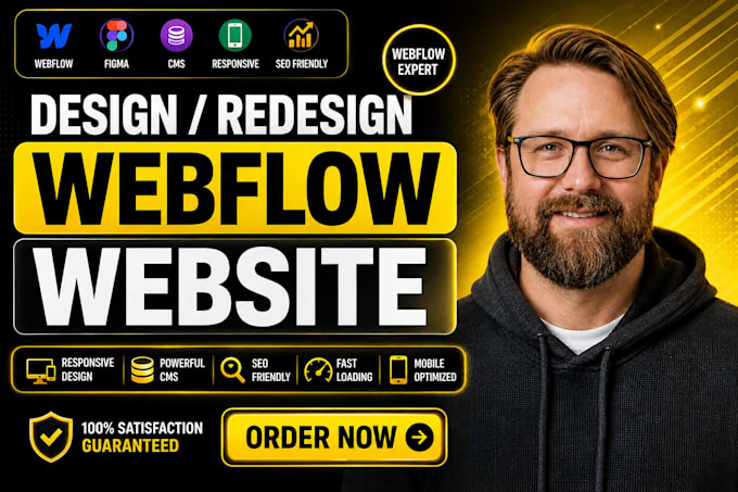 fix webflow website bugs, layout, responsive issues, errors as a webflow expert