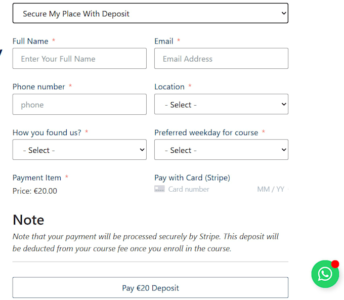 handle wordpress leads from capture to follow up and payment