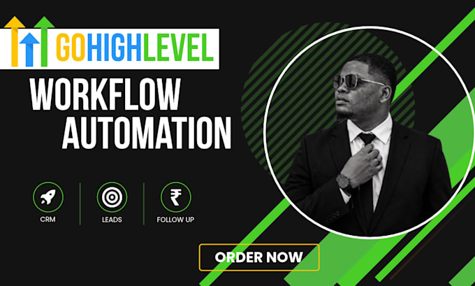 set up gohighlevel CRM, workflow automation and lead follow ups