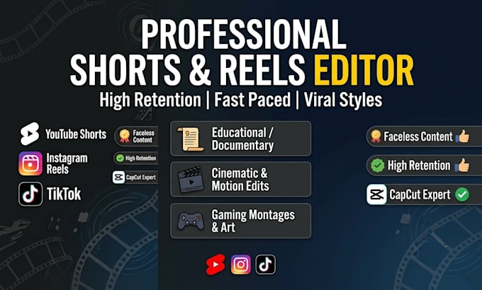edit engaging instagram and youtube reels