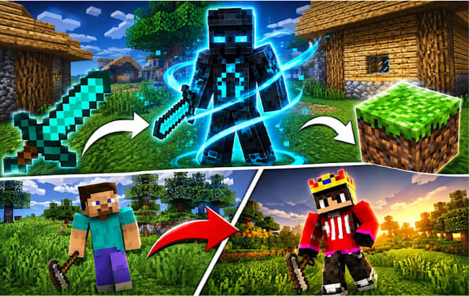 create a custom minecraft skin for java and bedrock