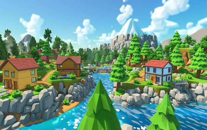design roblox game map 2d environment design