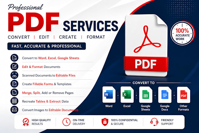 convert scanned PDF to editable word or excel