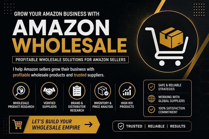be your amazon fba wholesale virtual assistant