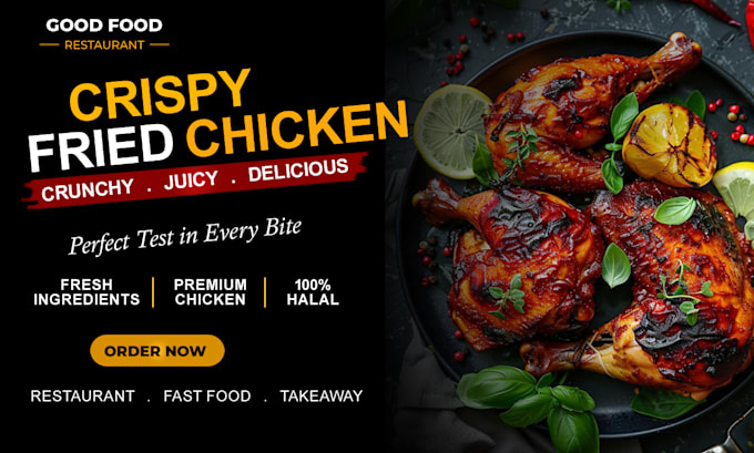 create mouthwatering food advertisements for your restaurant