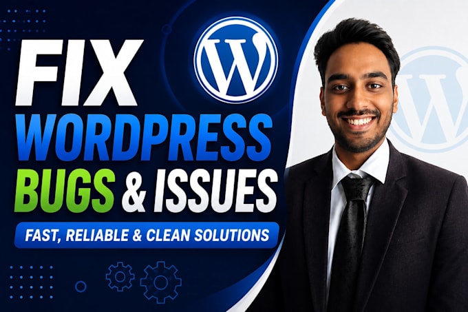 fix wordpress bugs, errors, and elementor issues