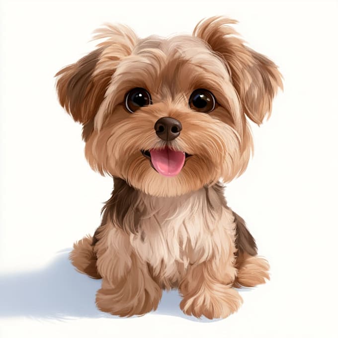pet portrait into cute disney style