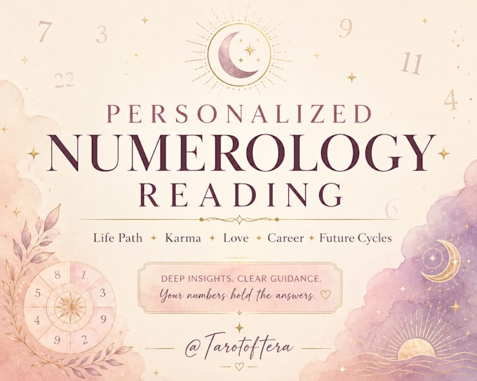 create your personalized numerology life path and karmic reading