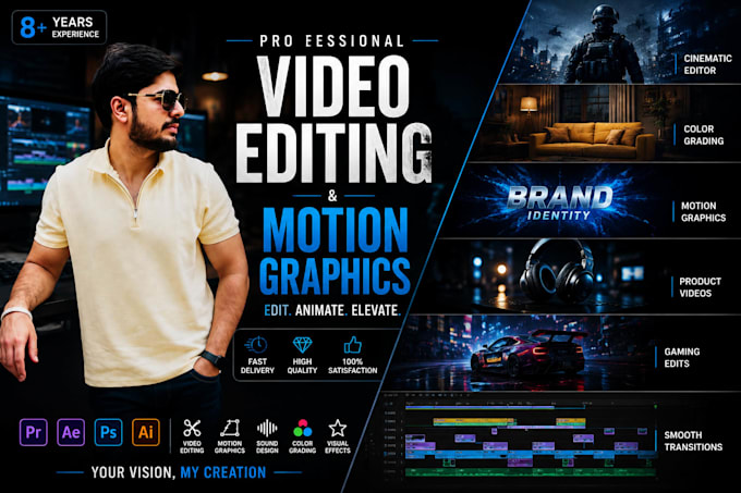 professionally edit engaging youtube videos