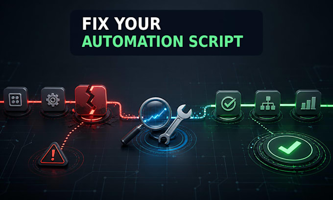 diagnose and repair your broken python automation script