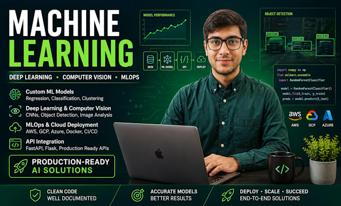 be your deep learning computer vision and machine learning engineer