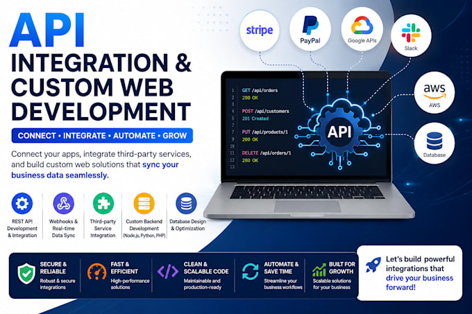 create API integrations and development