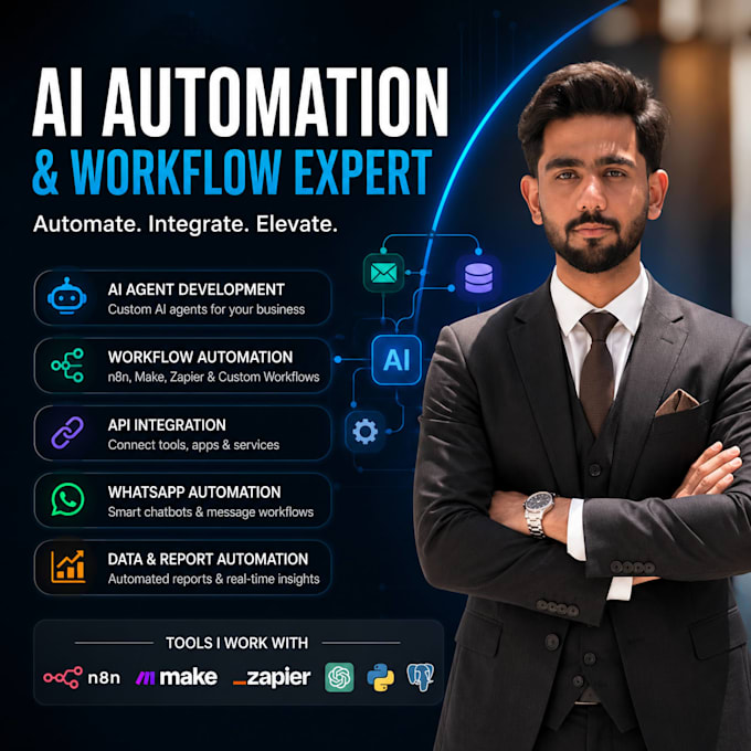build an ai agent using n8n, open ai, apis and automation