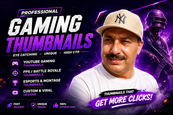 design viral youtube thumbnail