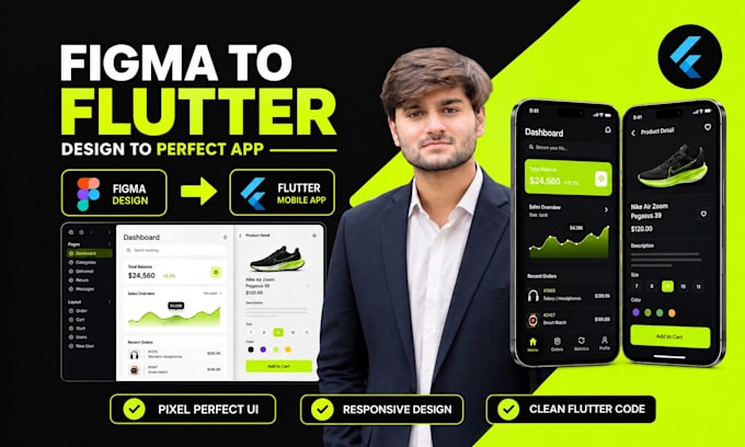 convert figma to flutter app with pixel perfect flutter UI