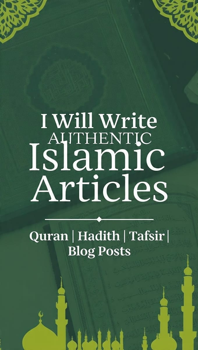 write islamic blog post, quran and hadith article
