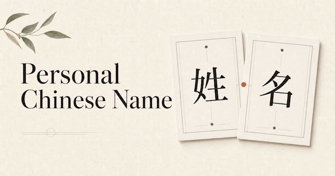 create a natural chinese name for you