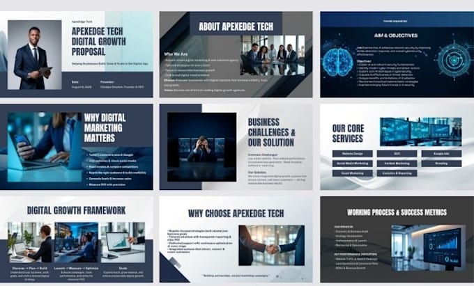 design a sales and marketing powerpoint presentation