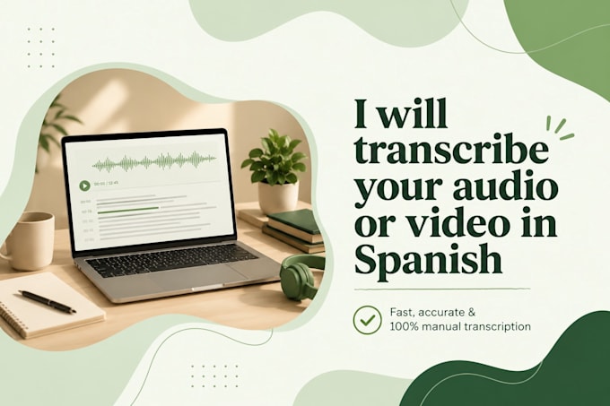 transcribe audio or video in spanish accurately