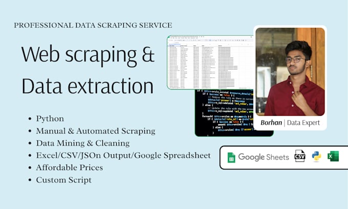 do web scraping and data mining