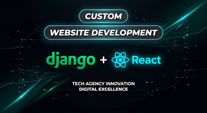 build a full stack web application with react and django