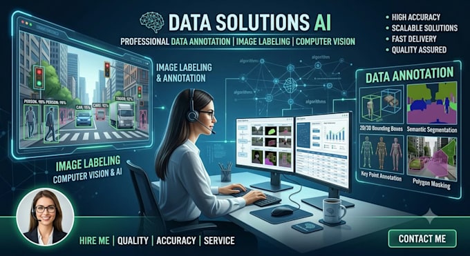 do image annotation and data labeling for ai