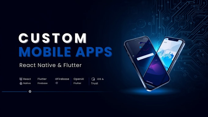 do ai mobile app development, ios android app, flutter react native