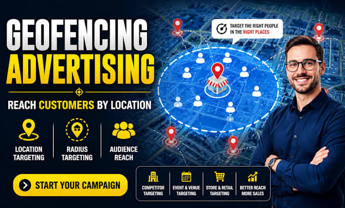 create geofencing ads and location based advertising