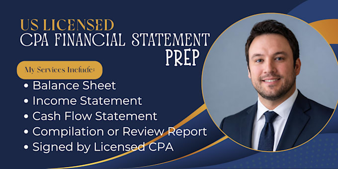 prepare compiled or reviewed financial statements as a licensed CPA