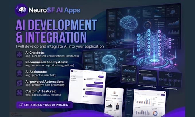 develop and integrate ai into your application