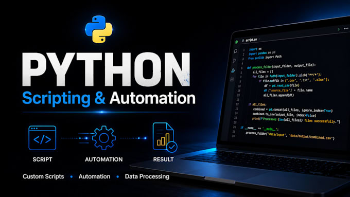 create custom python scripts