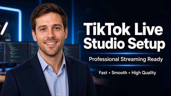 setup tiktok live studio for professional live streaming