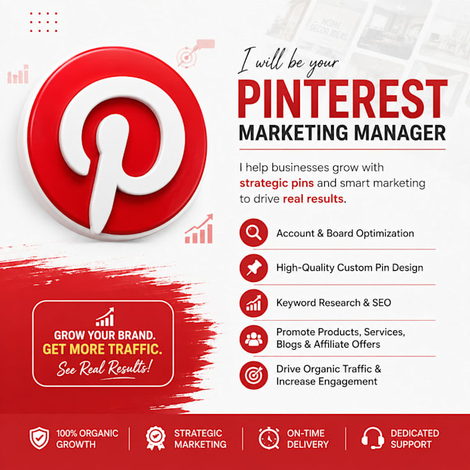 be charge of your pinterest