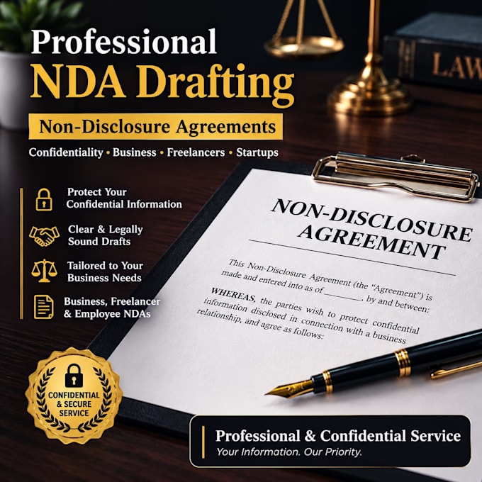 draft a professional nda
